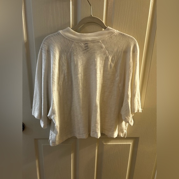 High Neck White Crop Top - Picture 2 of 4